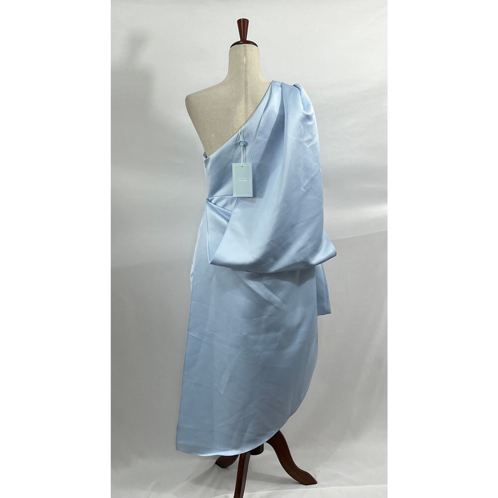 HILL HOUSE Sz 6 Eden Dress Powder Blue NWT - Picture 7 of 13